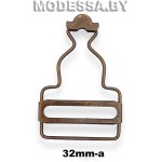 013-32D Пряжка для комбинезона 32мм Ц:Антик