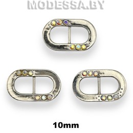 0315 CKB Пряжка металлическая 10мм Ц:Никель