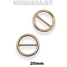 4064 Пряжка металлическая 20мм Ц:Золото