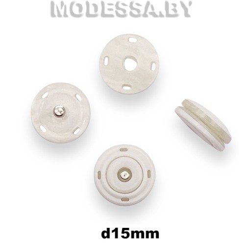 0019-15-NK Кнопка d15мм Ц:Молочный