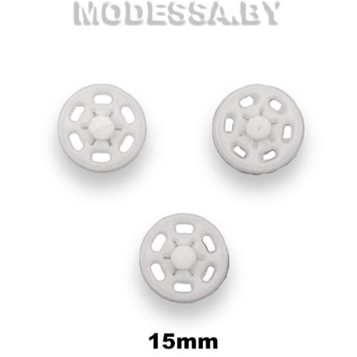 27888.15 Кнопка пластмассовая d15мм Ц:Белый