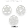 27888.20 Кнопка d20мм Ц:Прозрачный