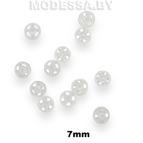 27888.7 Кнопка d7мм Ц:Прозрачный 