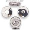 28314.45 Кнопка металлическая d23мм Ц:Никель