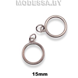 01720 Кольцо металлическое внутр. d15мм Ц:Никель