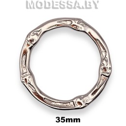 2095 Кольцо металлическое внутр. d35мм Ц:Никель