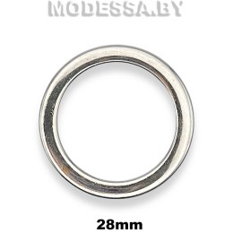 5644 Кольцо металлическое внутр. d28мм Ц:Никель