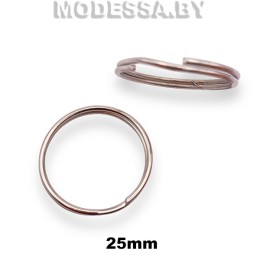 RF28 Кольцо для ключей металлическое внутр. d25мм Ц:Никель