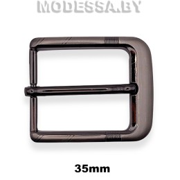  45243.3 Пряжка металлическая 35мм Ц:Чёрный никель