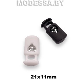 27957.D1 Фиксатор пластмассовый 21х11мм
