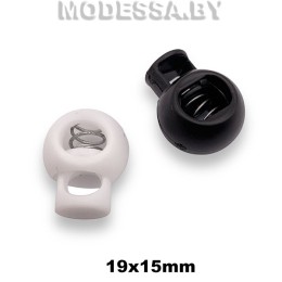 27957.D5 Фиксатор пластмассовый 19х15мм 