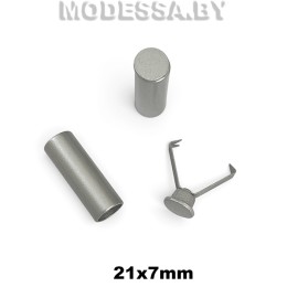 771 XRF Наконечник металл. 21х7мм Ц:Мат. никель 005
