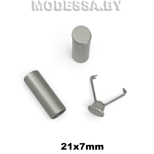 771 XRF Наконечник металл. 21х7мм Ц:Мат. никель 005