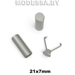 771 XRF Наконечник металл. 21х7мм Ц:Мат. никель 059