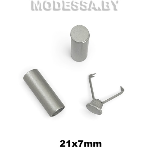 771 XRF Наконечник металл. 21х7мм Ц:Мат. никель 059