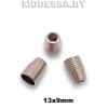 816R Наконечник металлический 13х9мм Ц:Никель 