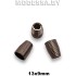 816R Наконечник металлический 13х9мм Ц:Чёрный никель