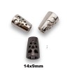 833R Наконечник металлический 14х9мм 