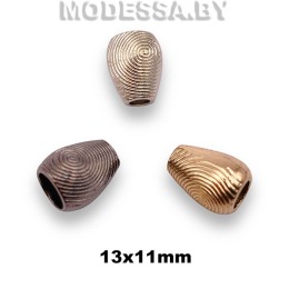 834R / 011 Наконечник металлический 13х11мм