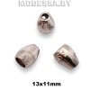 834R Наконечник металлический 13х11мм Ц:Никель