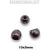 835R Наконечник металлический 10х9мм Ц:Чёрный никель