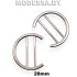 4483 R Пряжка металлическая 28мм Ц:Никель