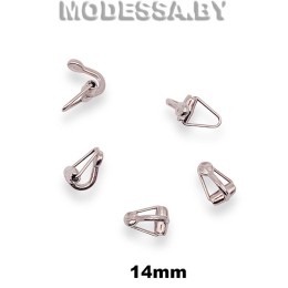 0546 СKB Пряжка-застёжка металлическая 14х10мм Ц:Никель