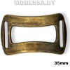 21608 Пряжка пластмассовая 35мм Ц:Антик