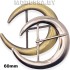 0389 СКВ Пряжка металлическая 60мм 
