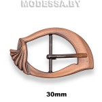 1536 СКВ Пряжка металлическая 30мм Ц:Медь 