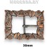 1547 СКВ Пряжка металлическая 30мм Ц:Медь 