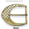 1729 Пряжка металлическая 40мм Ц:Золото
