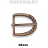 2219 Пряжка металлическая 28мм Ц:Антик