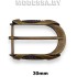 2320 Пряжка металлическая 30мм Ц:Т.Антик 