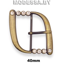 2428 CKB Пряжка металлическая 40мм Ц:Антик 