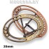 2429 CKB Пряжка металлическая 35мм 