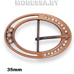 2429 CKB Пряжка металлическая 35мм Ц:Медь 