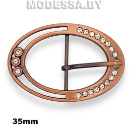 2429 CKB Пряжка металлическая 35мм Ц:Медь 