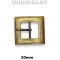 2441 CKB Пряжка металлическая 20мм Ц:Антик 