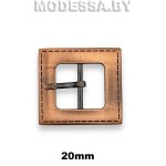 2441 CKB Пряжка металлическая 20мм Ц:Медь