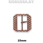 2444 CKB Пряжка металлическая 25мм Ц:Медь 