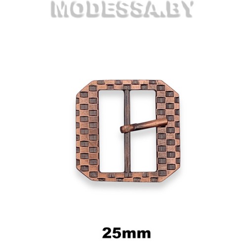 2444 CKB Пряжка металлическая 25мм Ц:Медь 