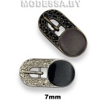 2563 Пряжка металлическая 7мм 