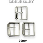 2810 W Пряжка металлическая 20мм Ц:Никель
