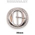 2G Пряжка металлическая 30мм Ц:Никель 