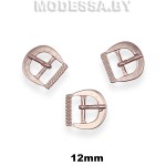 3934 Пряжка металлическая 12мм Ц:Никель 