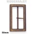4298 Пряжка металлическая 50мм Ц:Антик 