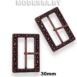 4477/3 F Пряжка металлическая 30мм Ц:Медь 