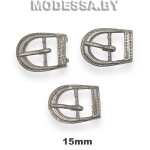 705 Пряжка металлическая 15мм Ц:Никель 