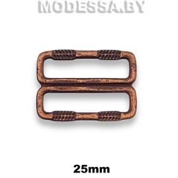 2507 Рамка металлическая 25мм Ц:Медь